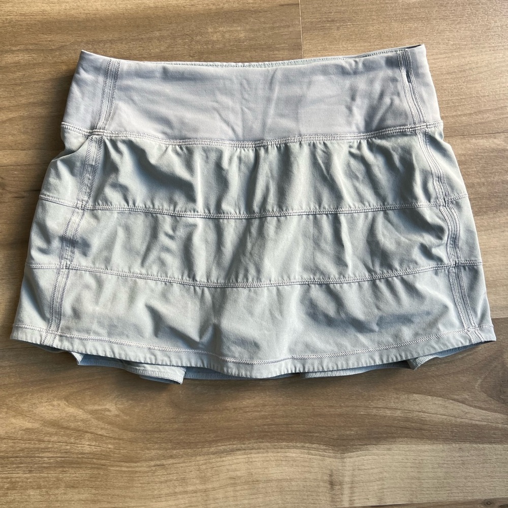 Lululemon Pace Rival Skirt in Chambray Size 2 Regular Length